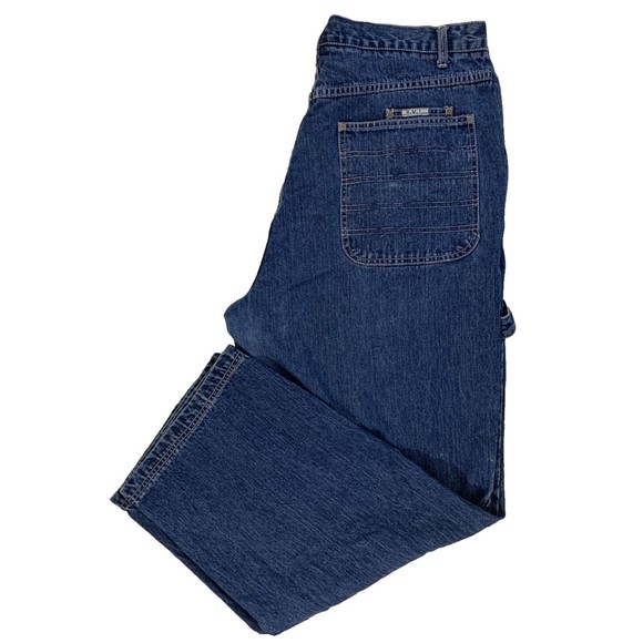 RVT Denim - RVT Serve Piping Hot Women's Blue Jeans Denim Size 18 6 Pockets